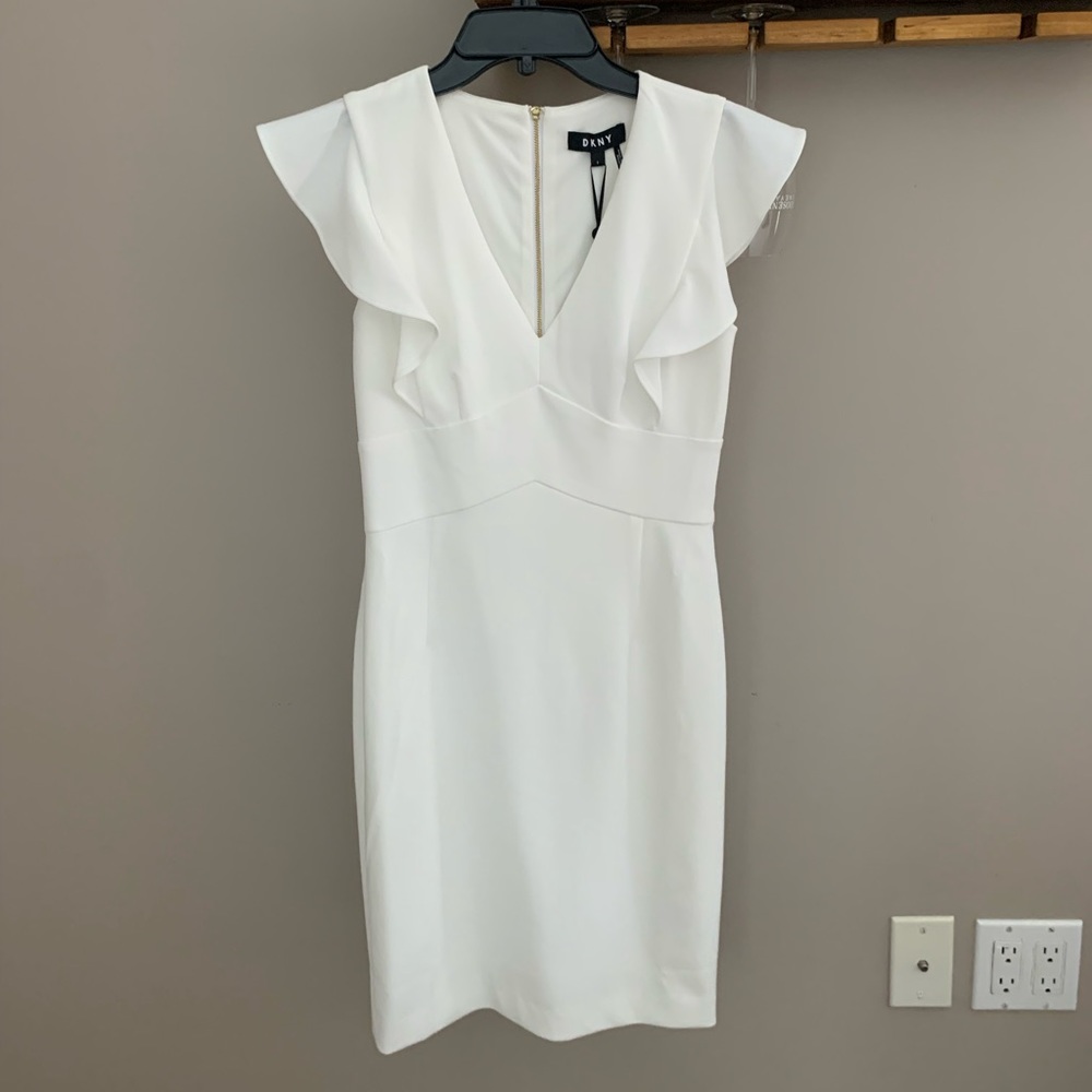 DKNY white dress - Size 2